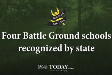 Four Battle Ground schools recognized by state