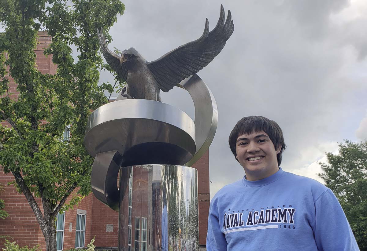 Hockinson High School graduating senior Joseph Brennan will join older brother Tommy at the U.S. Naval Academy.