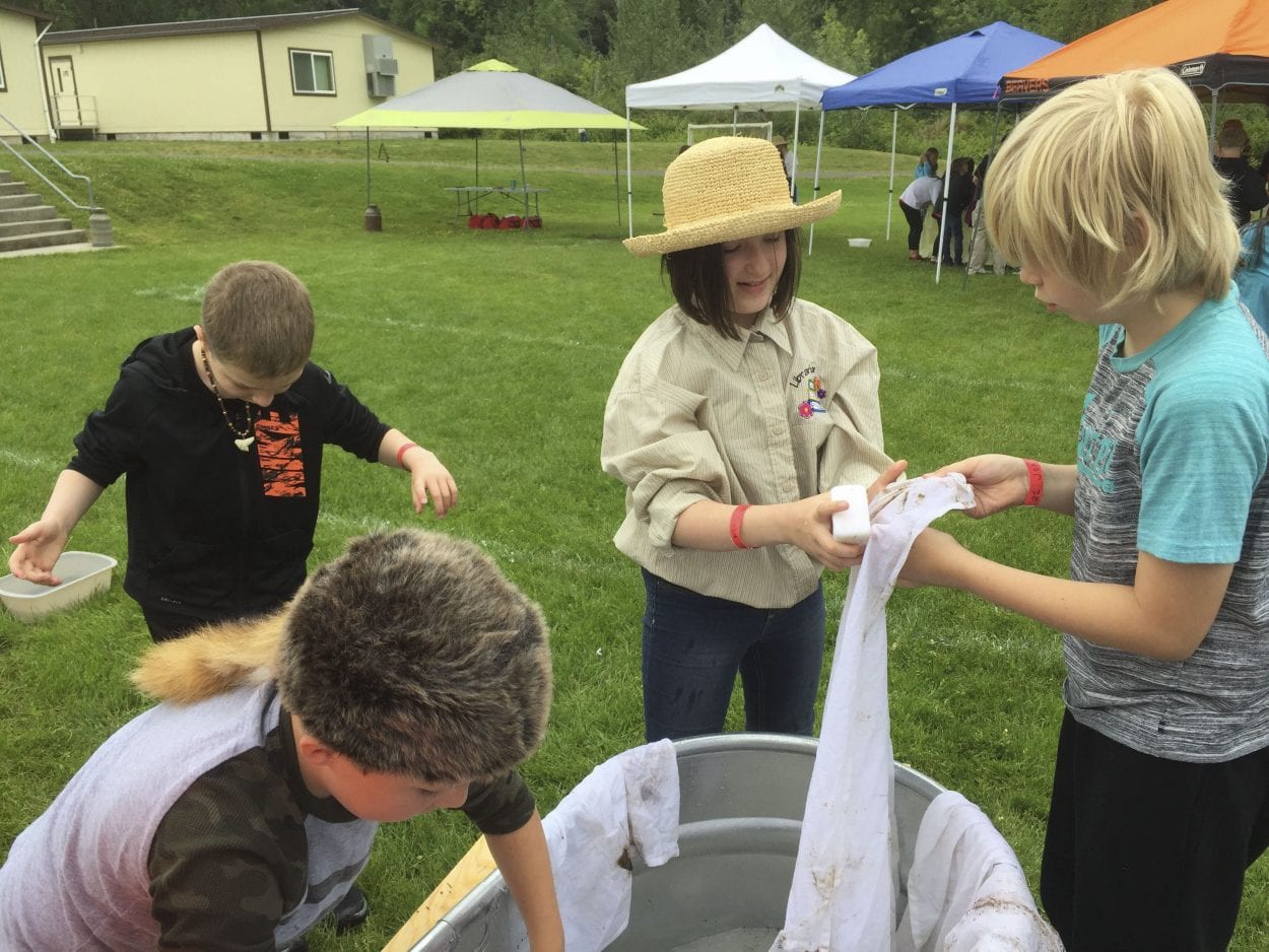 Pioneer Day at South Ridge Elementary School takes students back in time