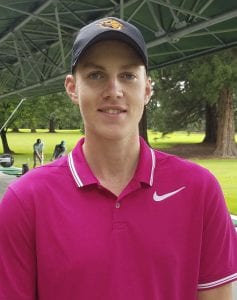Spencer Tibbits, shown here in 2017, qualified for the U.S. Open on Monday. Tibbits was a standout golfer for the Fort Vancouver Trappers and now is at Oregon State. Photo by Paul Valencia