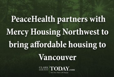PeaceHealth partners with Mercy Housing Northwest to bring affordable housing to Vancouver