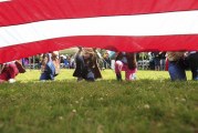 Flag Day at the fort