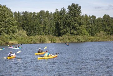 Over 500 paddles join Ridgefield’s Big Paddle event this year