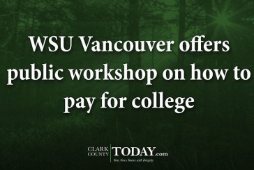 WSU Vancouver offers public workshop on how to pay for college