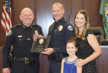 Battle Ground Police Officer Clint Fraser named 2018 Officer of the Year