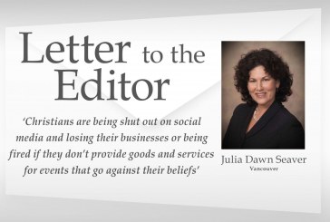 Letter: ‘Christians are being shut out on social media and losing their businesses or being fired if they don’t provide goods and services for events that go against their beliefs’