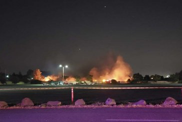 Inaugural Fourth at the Fairgrounds cut short by grass fire