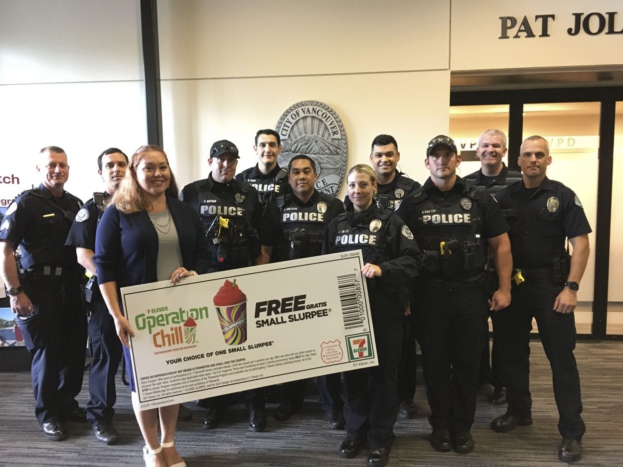 Vancouver Police participating in 7-Eleven Operation Chill