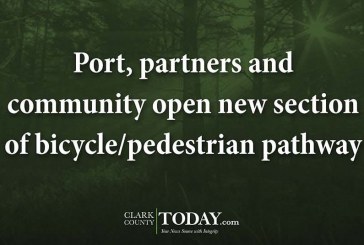 Port, partners and community open new section of bicycle/pedestrian pathway
