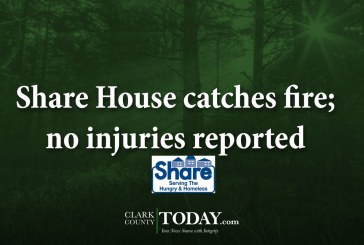 Share House catches fire; no injuries reported