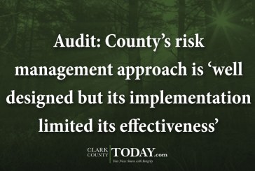 Audit: County’s risk management approach is ‘well designed but its implementation limited its effectiveness’