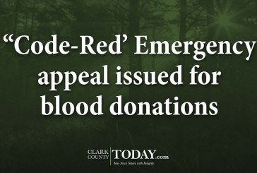 “Code-Red’ Emergency appeal issued for blood donations
