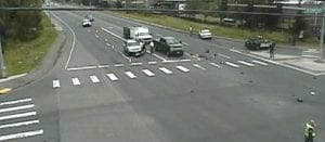 Battle Ground police are looking for witnesses to a fatal car-vs-motorcycle collision at Eaton Boulevard and SR-503 that happened around 8 a.m. on Monday. Image courtesy Washington Department of Transportation