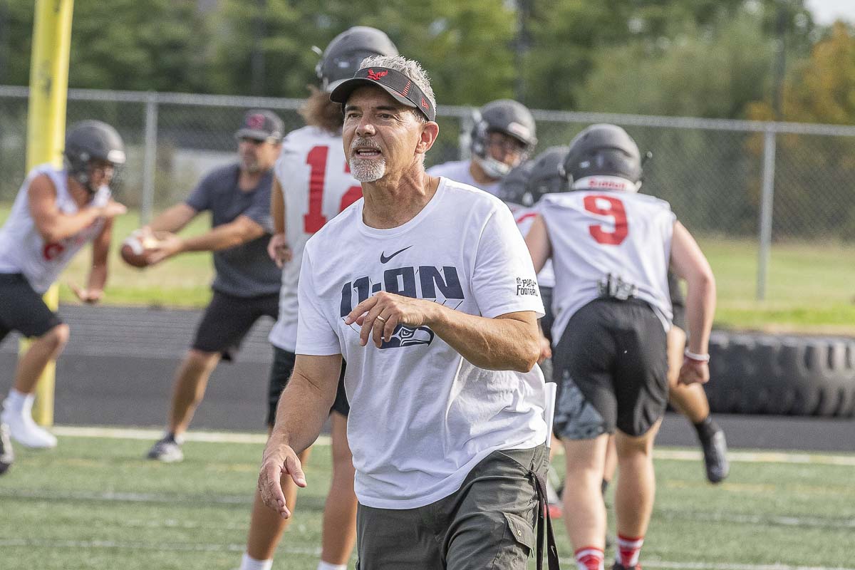 Camas coach Jon Eagle said this year’s team is one of the best he has had going into a season. That’s high praise. Photo by Mike Schultz