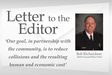 Letter: Battle Ground Police Chief offers message about traffic enforcement
