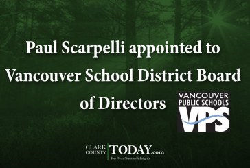 Paul Scarpelli appointed to Vancouver School District Board of Directors