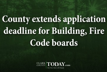 County extends application deadline for Building, Fire Code boards