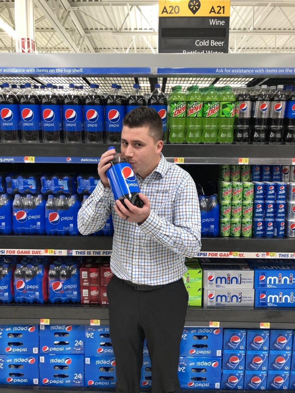 Corwin Beverage employee named to PepsiCo Chairman’s Ring of Honor