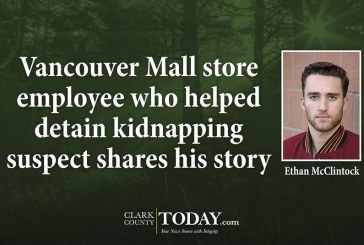 Vancouver Mall store employee who helped detain kidnapping suspect shares his story