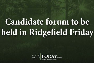 Candidate forum to be held in Ridgefield Friday