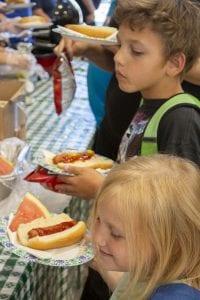 Free meals are provided for two hours during the event, and families in need are encouraged to come out and be blessed by the resources. Photo courtesy of Open House Ministries