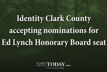 Identity Clark County accepting nominations for Ed Lynch Honorary Board seat