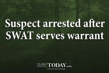 Suspect arrested after SWAT serves warrant
