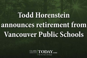 Todd Horenstein announces retirement from Vancouver Public Schools