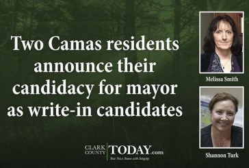 Two Camas residents announce their candidacy for mayor as write-in candidates