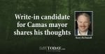 Camas resident and write-in candidate for mayor Barry McDonnell spoke with ClarkCountyToday.com about his choice to run for office.