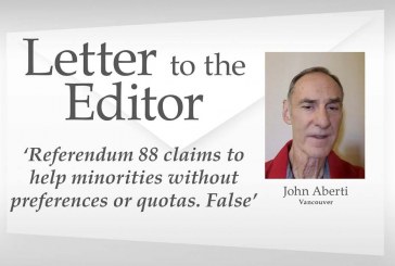 Letter: ‘Referendum 88 claims to help minorities without preferences or quotas. False’