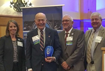 Port of Vancouver USA Commissioner Jerry Oliver receives Distinguished Service Award