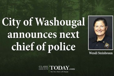 City of Washougal announces next chief of police