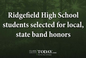 Ridgefield High School students selected for local, state band honors