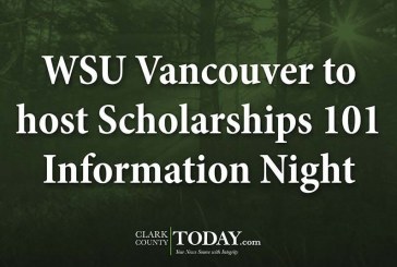WSU Vancouver to host Scholarships 101 Information Night