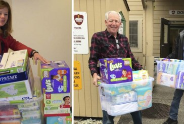 City of Battle Ground employees donate over 2,000 diapers after learning of need