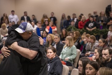 Hundreds attend vigil for murdered teen