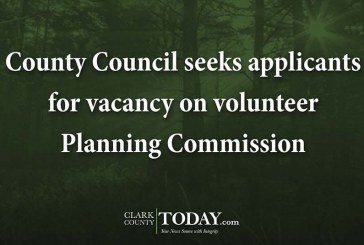 County Council seeks applicants for vacancy on volunteer Planning Commission