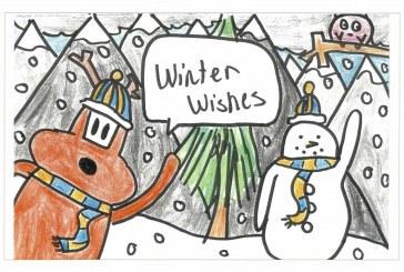 Ridgefield School District announces winning design in Holiday Greeting Card Art Contest