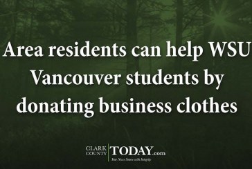 Area residents can help WSU Vancouver students by donating business clothes