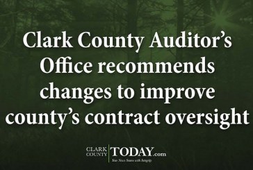 Clark County Auditor’s Office recommends changes to improve county’s contract oversight