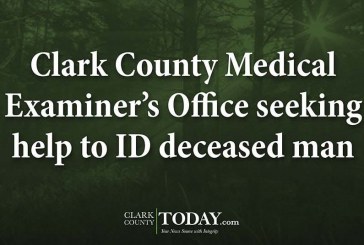 Clark County Medical Examiner’s Office seeking help to ID deceased man