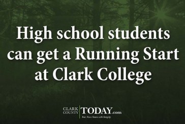 High school students can get a Running Start at Clark College