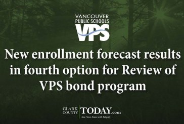 New enrollment forecast results in fourth option for Review of VPS bond program