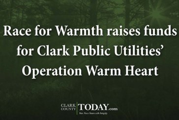 Race for Warmth raises funds for Clark Public Utilities’ Operation Warm Heart
