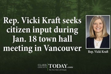 Rep. Vicki Kraft seeks citizen input during Jan. 18 town hall meeting in Vancouver