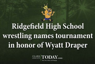 Ridgefield High School wrestling names tournament in honor of Wyatt Draper