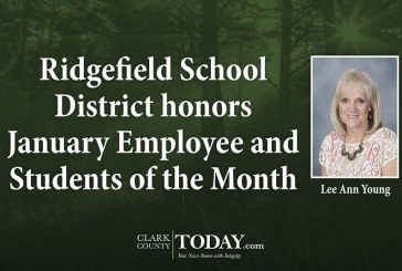 Ridgefield School District honors January Employee and Students of the Month
