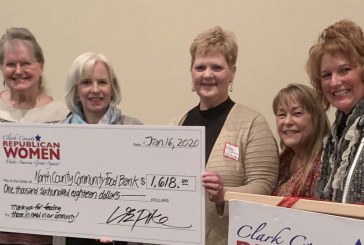 Clark County Republican Women Contribute $1,618 to North County Community Food Bank