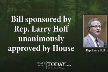 Bill sponsored by Rep. Larry Hoff unanimously approved by House